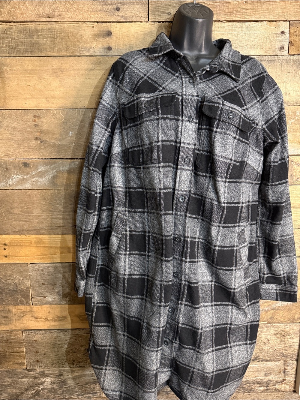 Duluth Folklore Flannel Duster size Large